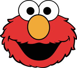 Elmo head Svg, Elmo birthday Svg, Sesame Street Svg, Sesame Clipart, Elmo Clipart, Cookie monster Svg, Instant download