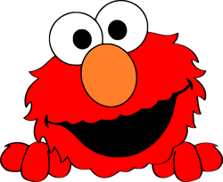 Elmo head Svg, Elmo Clipart, Elmo birthday Svg, Sesame Street Svg, Sesame Clipart, Digital download (2)