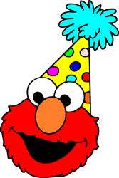 Elmo head Svg, Elmo Clipart, Elmo birthday Svg, Sesame Street Svg, Sesame Clipart, Digital download (3)