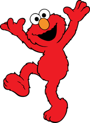 Elmo Svg, Elmo Clipart, Elmo birthday Svg, Sesame Street Svg, Sesame Clipart, Digital download (1)