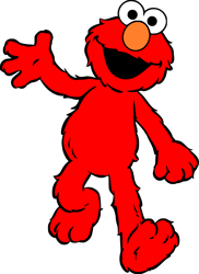 Elmo Svg, Elmo Clipart, Elmo birthday Svg, Sesame Street Svg, Sesame Clipart, Digital download (3)