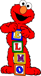 Elmo Svg, Elmo Clipart, Elmo birthday Svg, Sesame Street Svg, Sesame Clipart, Digital download (4)