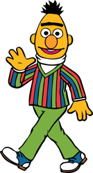 Bert Svg, Sesame Street Svg, Cartoon Svg, Children TV Series Svg, Cut files for Cricut, Digital download