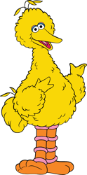 Big Bird Svg, Sesame Street Svg, Cartoon Svg, Children TV Series Svg, Cut files for Cricut, Digital download