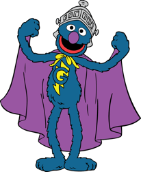 Grover Svg, Sesame Street Svg, Cartoon Svg, Children TV Series Svg, Cut files for Cricut, Digital download
