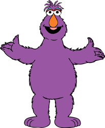 Telly monster Svg, Sesame Street Svg, Cartoon Svg, Children TV Series Svg, Cut files for Cricut, Digital download
