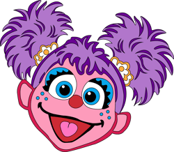 Abby Cadabby Head Svg, Sesame Street Svg, Cartoon Svg, Children TV Series Svg, Cut files for Cricut, Instant download