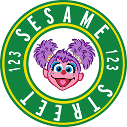 Abby Cadabby Sesame Street Logo Svg, Sesame Street Svg, Cartoon Svg, Children TV Series Svg, Cut files for Cricut
