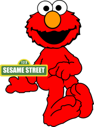 Elmo Svg, Sesame Street Svg, Cartoon Svg, Children TV Series Svg, Cut files for Cricut, Instant download