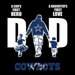 Dad Dallas Cowboys Svg, NFL Svg, Sport Svg, Football Svg, Digital download