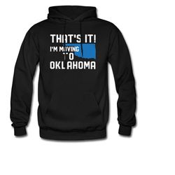 Oklahoma Hoodie. Oklahoma Gift. Moving Hoodie. Farewell Gift. New Home Gift. Home State Hoodie. Midwest Gift. Relocation