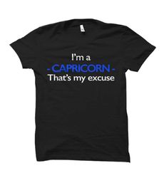 capricorn shirt for capricorn gift for capricorn born