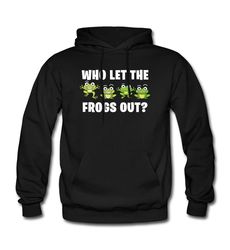 Frog Lover Hoodie. Frog Lover Sweatshirt. Frog Clothing.