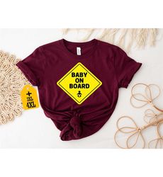 baby on board shirt, baby announcement shirt, mom