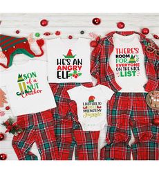 Matching Family Christmas Shirts, Christmas Shirts,Custom Family Shirts,Family