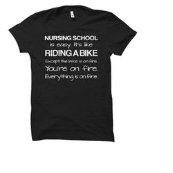nursing school shirt. nursing school gift. nursing school t-shirts. nurse shirt. new nurse shirt. nurse gift. rn gift. r