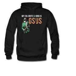 christian rock hoodie. christian gift. musician hoodie. musician gift. gsus chord. christian music. christian apparel. w