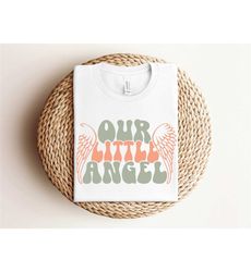 our little angel shirt, baby announcement shirt, pregnancy