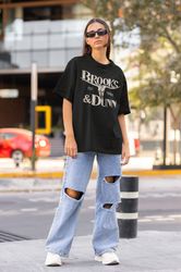 limited brooks and dunn shirt, country music tee, graphic concert tee, vintage band t-shirt, festival apparel, band tee,