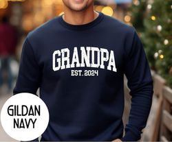 custom grandpa sweatshirt, fathers day gift, cool grandpa sweatshirt, gift for grandparents, gift for grandpa, new grand