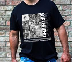girlfriend collage shirt gift, personalized photo collage shirt, girlfriend tshirt only you, couple custom shirt, only y