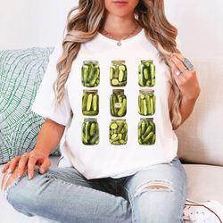 pickle shirt | retro pickle juice shirt | vintage style pickle jar shirt | pickle slut shirt | canned pickle lover gift
