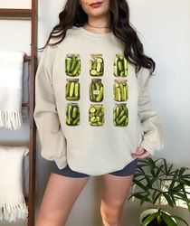 pickle sweatshirt | pickle juice shirt | vintage pickle jar sweatshirt | pickle slut shirt | canned pickle lover gift |