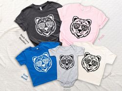 adorable family bear matching shirts for baby shower, customized family outfits, custom baby shower shirts with family b