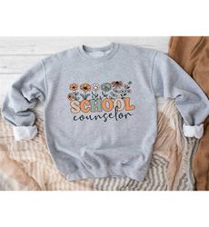 school counselor sweatshirt, school counseling sweater, counselor pullover, counsel crewneck, gift for school therapist,