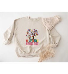 happy national hispanic heritage month sweatshirt, latina mexican sweatshirt, mexican gift, latina hoodie, gift for lati