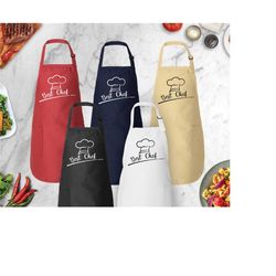 chef robert apron, personalized aprons chef gift, custom