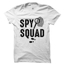 Spy Theme Shirt. Spy Theme Gift. Detective Shirt.