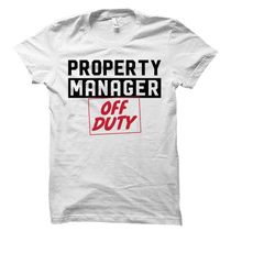 Property Manager Shirt. Property Manager Gift. Landlord Tshirt.