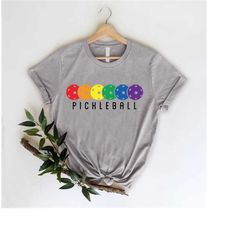 pickleball gay lesbian tee, lgbtq pickle ball shirt,