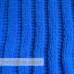 Alize Puffy Blanket Pattern, Do It Yourself, Beginner Blanket Patterns, Finger knit blanket pattern, Loop Yarn Pattern
