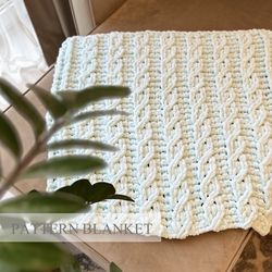Alize Puffy Blanket Pattern, Beginner Patterns, Finger knit blanket pattern, Loop Yarn Pattern, Weave Blanket Pattern