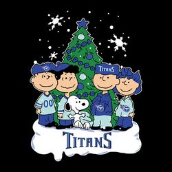 The Peanuts Movie Christmas Tree Fans Tennessee Titans Svg, Football Team Svg, NFL Team Svg, Sport Svg, Digital download