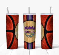 Sacramento Kings Basketball Tumbler PNG, Tumbler wrap, Straight Design 20oz Skinny Tumbler PNG, Instant download