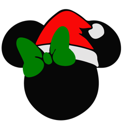Mickey Mouse svg, Mickey Santa Svg, Disney Mickey head svg, Mickey cricut, Christmas Svg, Digital download-5
