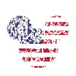 American Flag svg, American Flag Mickey svg, American July svg, Disney svg, Trending Svg, Digital download