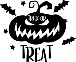 Trick or treat Png, Halloween Png, Halloween silhouettes, Happy Halloween Png, Pumpkins Png, Png file downlaod