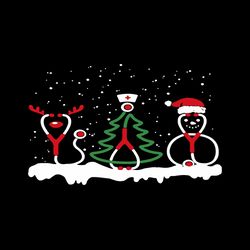 Christmas Nurse Crew Svg, Nursing Xmas Gift Svg, Stethoscope Reindeer Svg, Tree Doctor Nurse Svg, Instant download