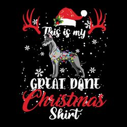This Is My Great Dane Christmas Svg, Christmas Svg, Christmas Svg Files, Christmas logo Svg, Instant download