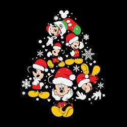 Merry christmas mickey mouse snow Christmas Svg, Mickey Christmas Svg, Logo Christmas Svg, Instant download