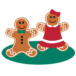 Holiday Gingerbread Boy and girl Svg, Merry Christmas Svg, Funny christmas Svg, Christmas Svg, Digital download