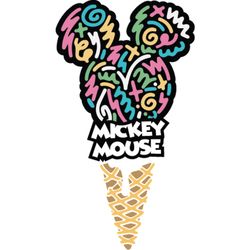 Mickey ice cream Svg, Mickey mouse Svg, Disney Svg, Disney Mickey Svg, Instant download