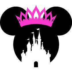 Minnie Crown Svg, Disney family Svg, Minnie Svg, Minnie Mouse Svg, Mickey Svg, Disney Svg, Mickey Face Svg, Cut file