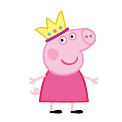 Peppa Pig Svg, Peppa pig family Svg, peppa pig family Clipart, Pig Svg, Peppa svg, Digital download-343