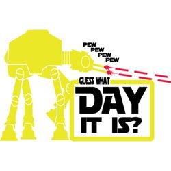 Guess What Day Is It Svg, Star Wars Png, Star Wars Charecters Svg, Mandalorian Svg, Yoda Svg, Darth Svg, Cut file