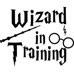 Wizard In Training Svg, Harry Potter Svg, Harry Potter Movie Svg, Hogwarts Svg, Wizard Svg, Digital Download